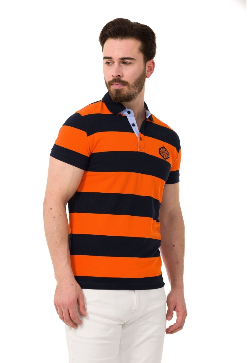 CT741–Men’s Smart-Fit Polo Collar T-Shirt