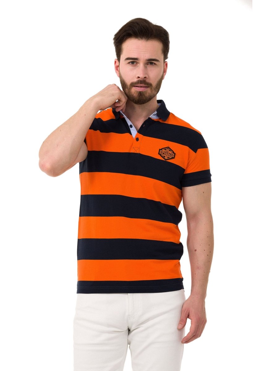 CT741–Men’s Smart-Fit Polo Collar T-Shirt