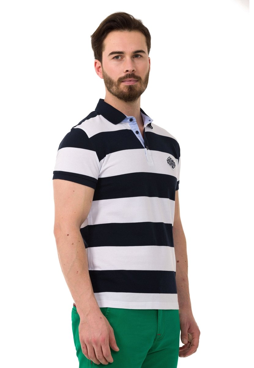 CT741–Men’s Smart-Fit Polo Collar T-Shirt