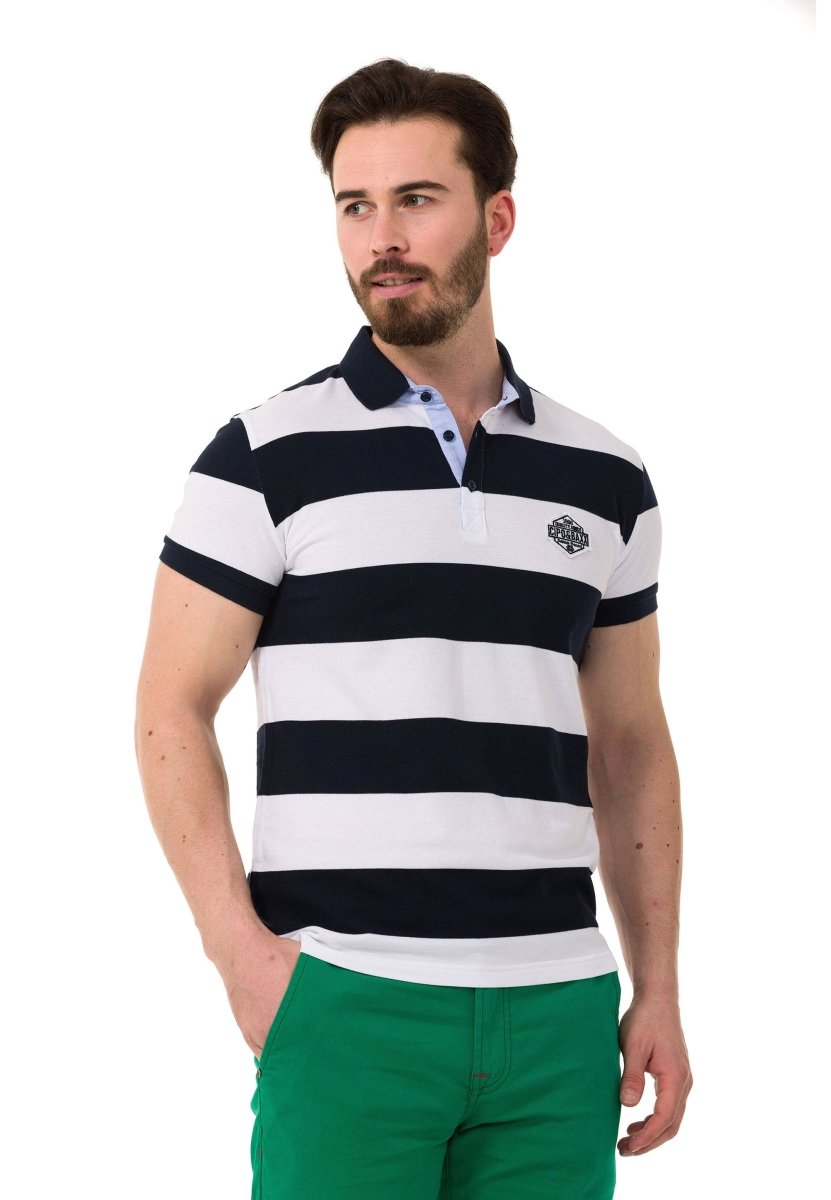 CT741–Men’s Smart-Fit Polo Collar T-Shirt