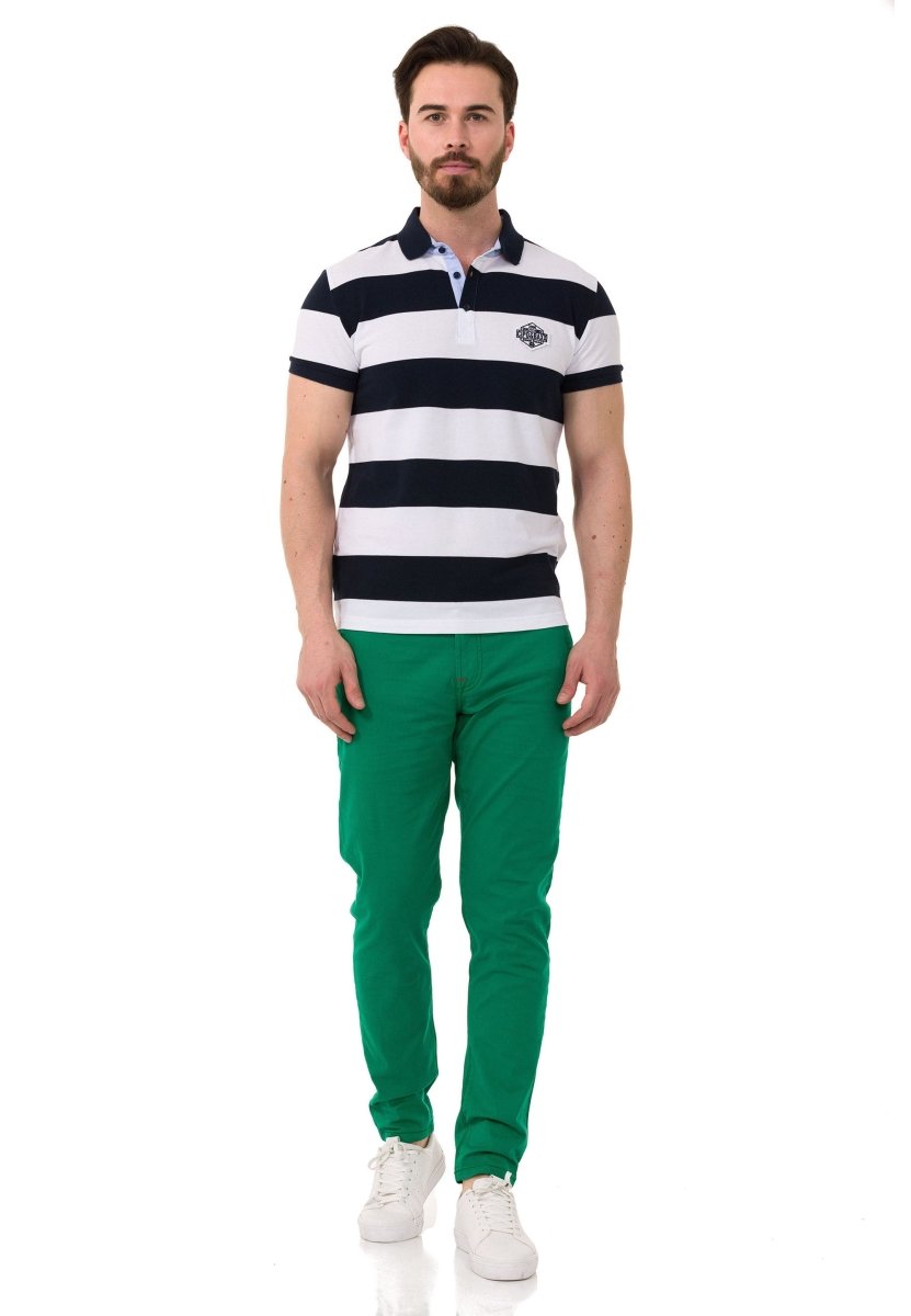 CT741–Men’s Smart-Fit Polo Collar T-Shirt