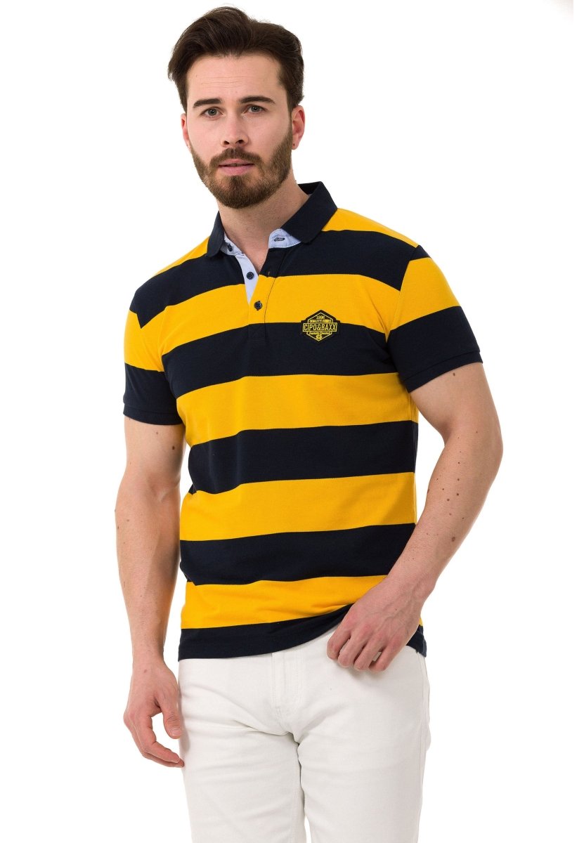 CT741–Men’s Smart-Fit Polo Collar T-Shirt