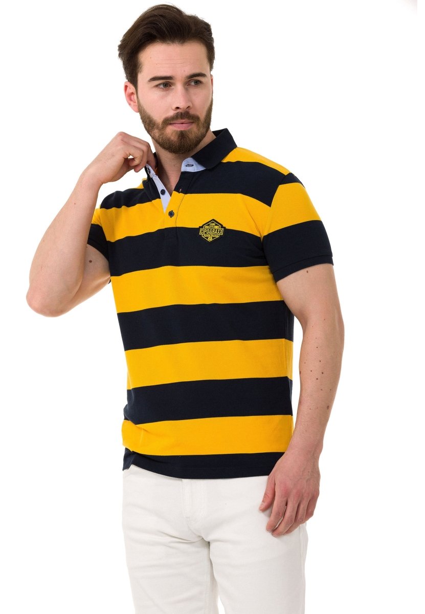 CT741–Men’s Smart-Fit Polo Collar T-Shirt