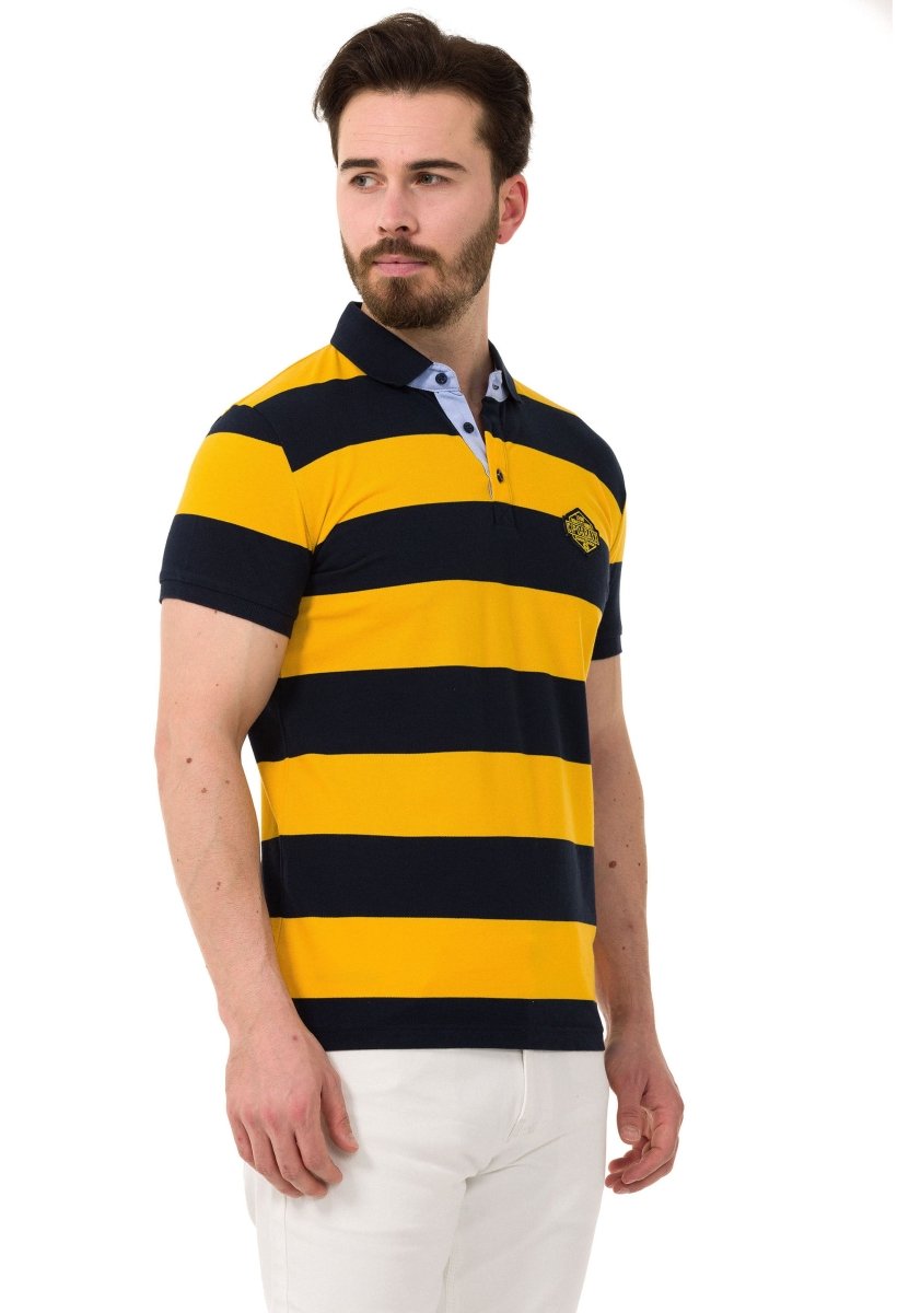 CT741–Men’s Smart-Fit Polo Collar T-Shirt