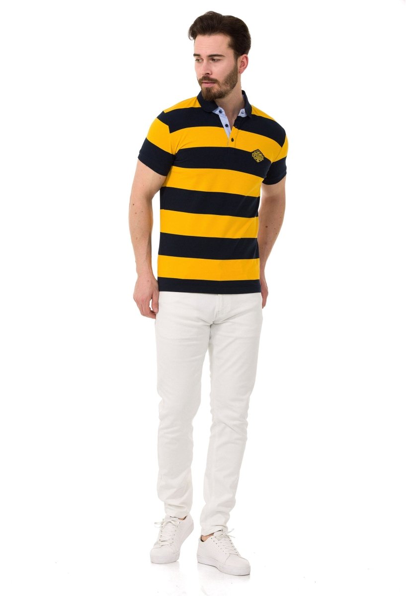 CT741–Men’s Smart-Fit Polo Collar T-Shirt