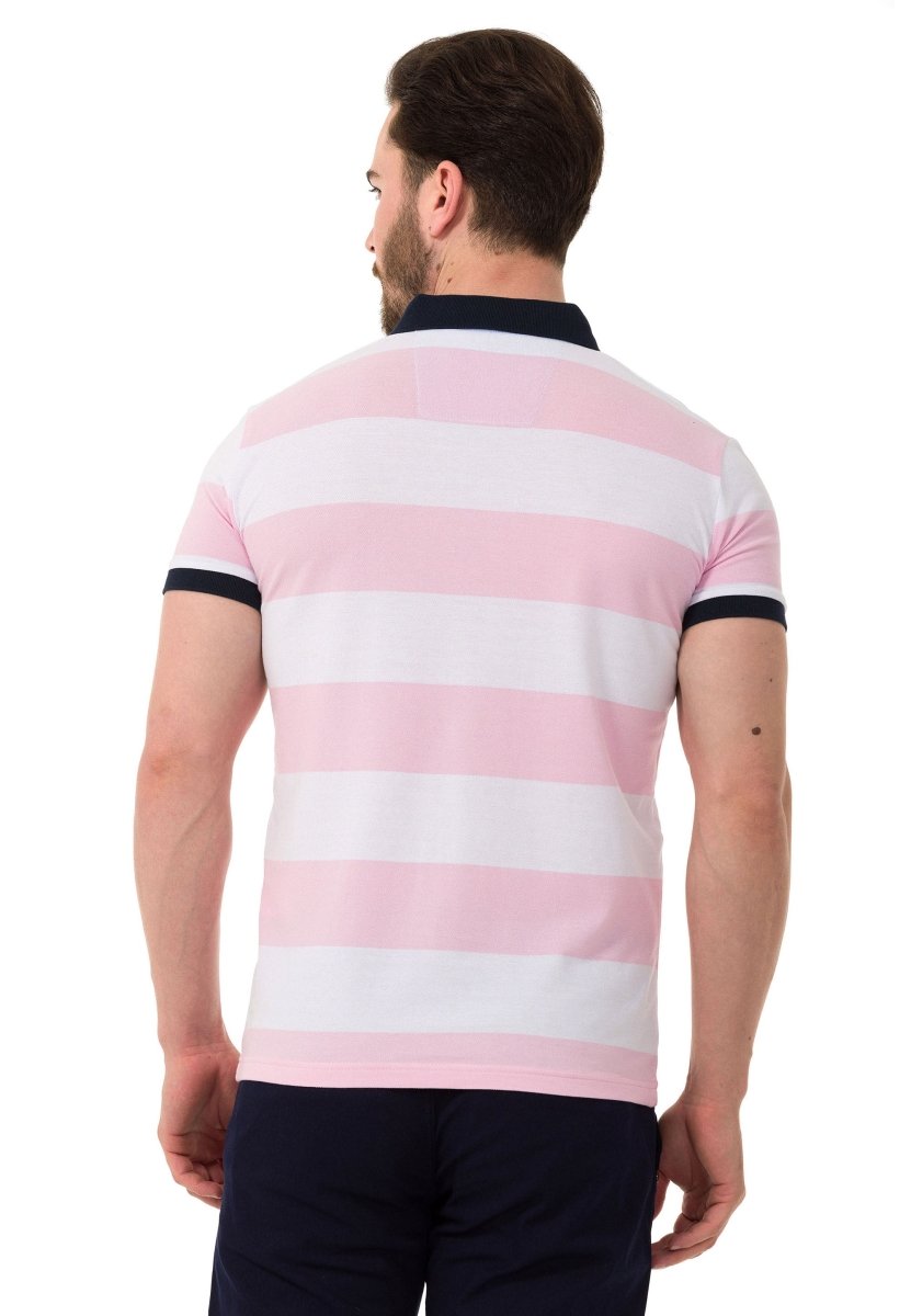 CT741–Men’s Smart-Fit Polo Collar T-Shirt
