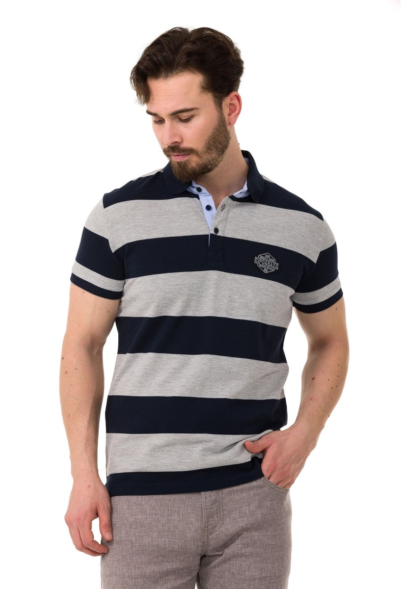 CT741–Men’s Smart-Fit Polo Collar T-Shirt