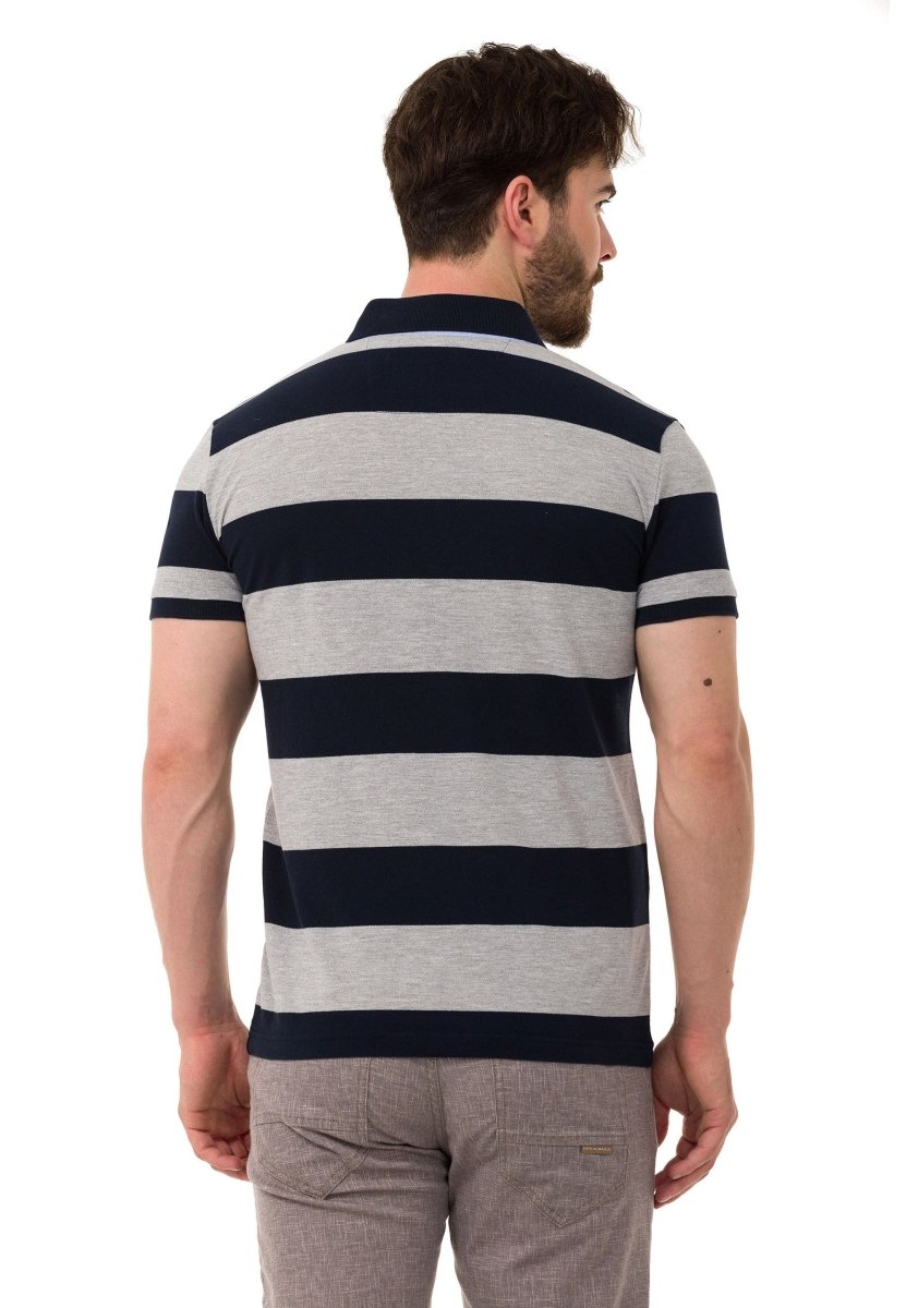 CT741–Men’s Smart-Fit Polo Collar T-Shirt