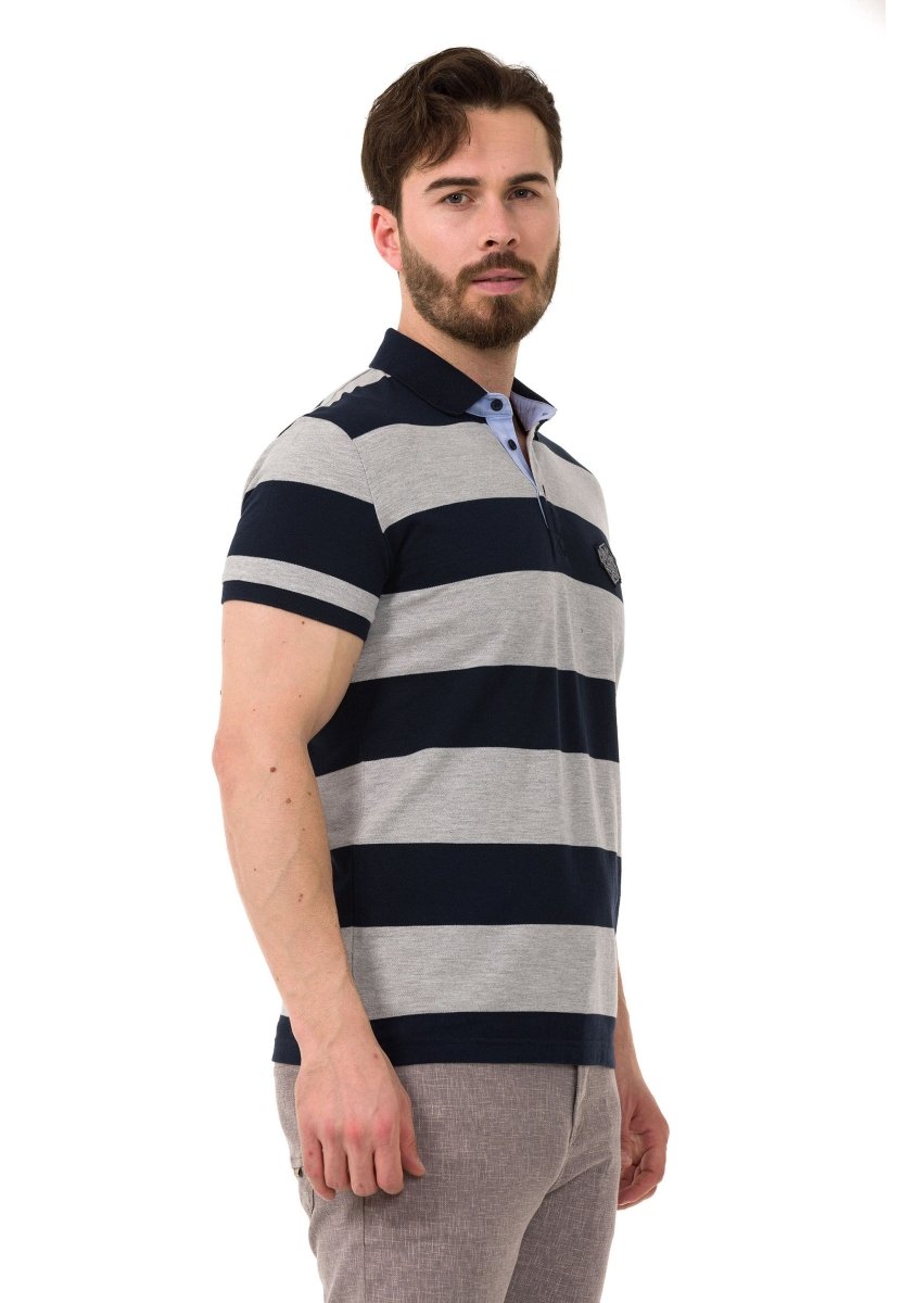 CT741–Men’s Smart-Fit Polo Collar T-Shirt