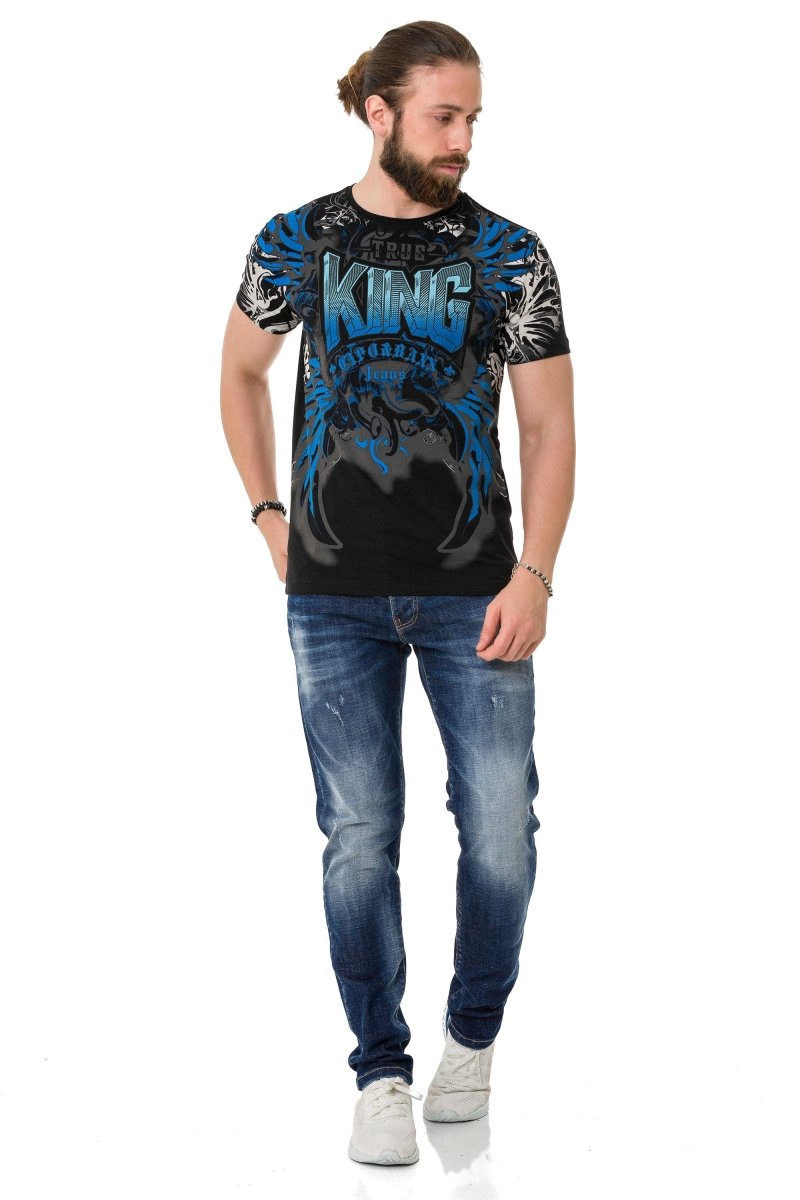 CT763 – KING Statement Crown Graphic Tee