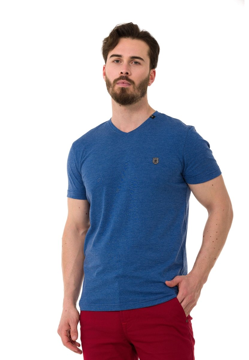 CT773 Men’s Basic V-Neck T-Shirt Sleek Minimalism Edition