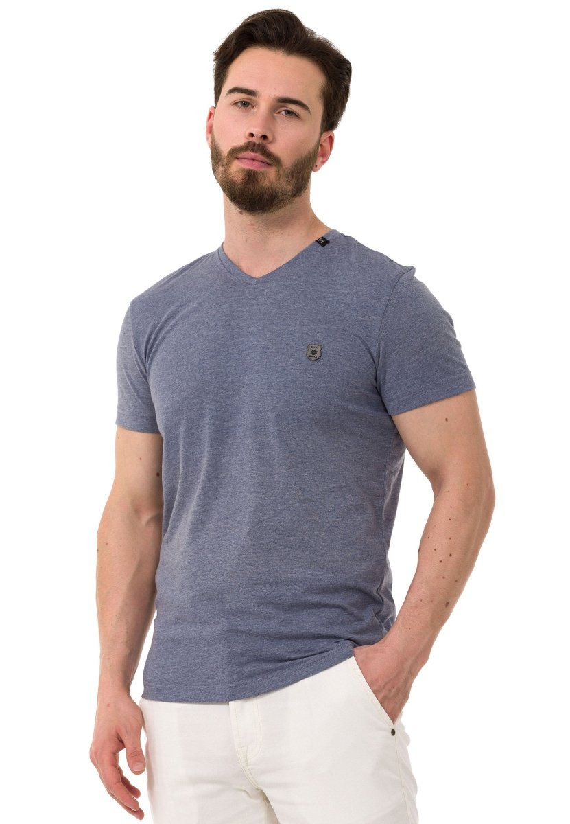 CT773 Men’s Basic V-Neck T-Shirt Sleek Minimalism Edition