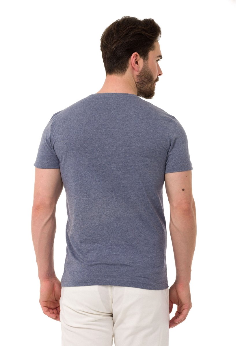 CT773 Men’s Basic V-Neck T-Shirt Sleek Minimalism Edition