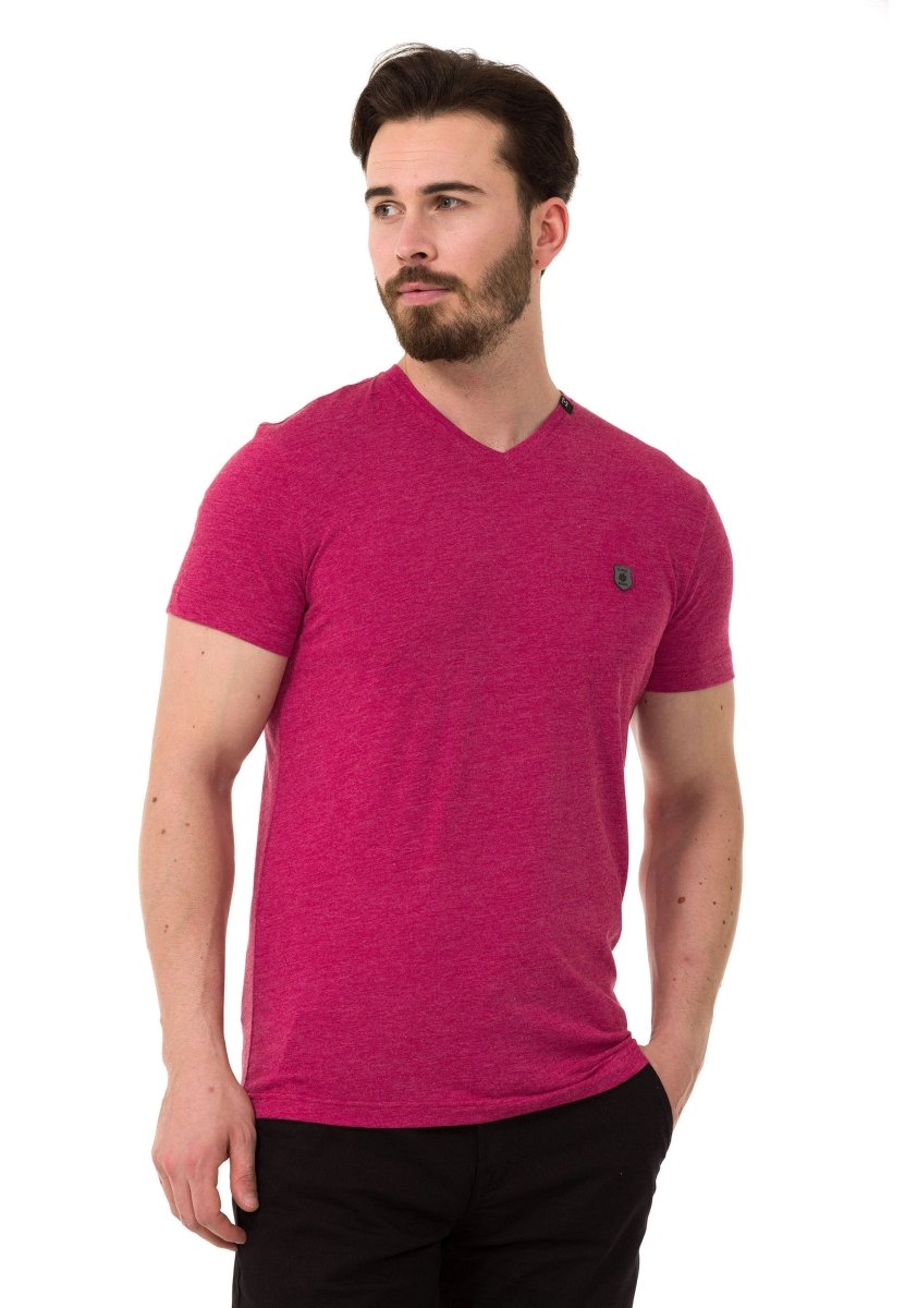CT773 Men’s Basic V-Neck T-Shirt Sleek Minimalism Edition