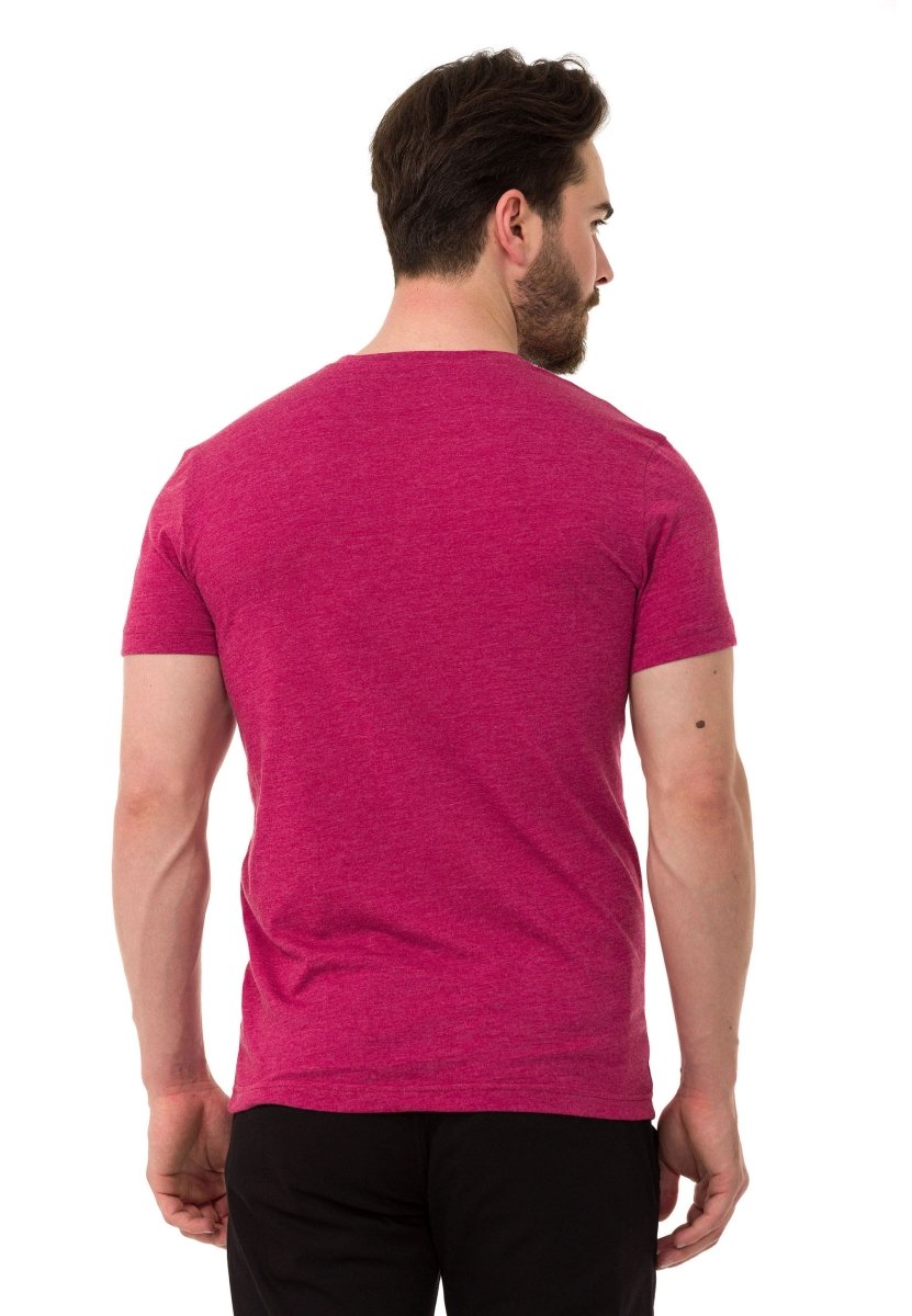 CT773 Men’s Basic V-Neck T-Shirt Sleek Minimalism Edition