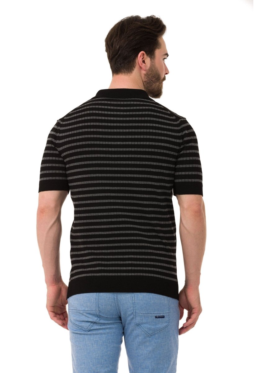 CT751 Sıralı Çizgili Triko Tişört