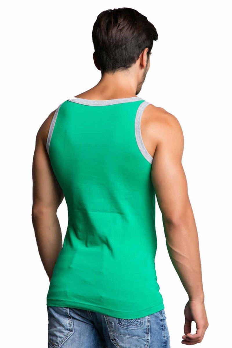 CU104 Pamuklu Slim Fit Erkek Sporcu Atlet