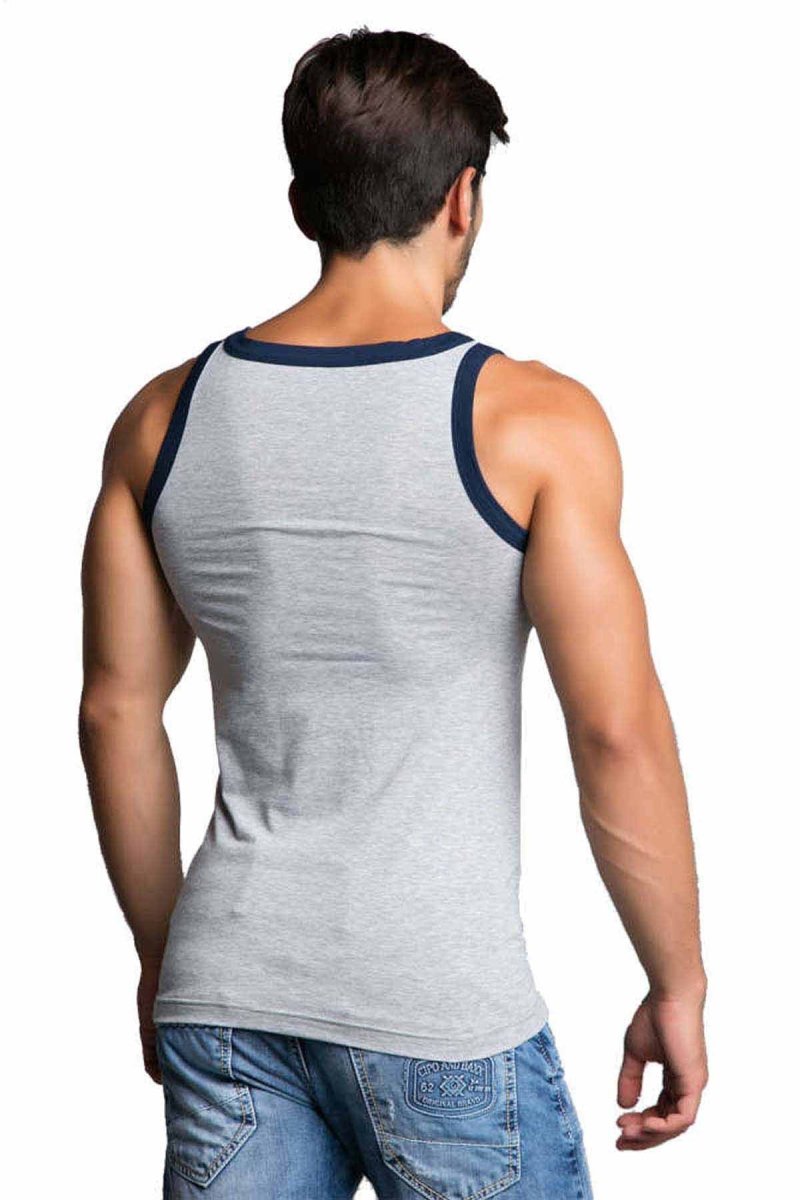 CU104 Pamuklu Slim Fit Erkek Sporcu Atlet