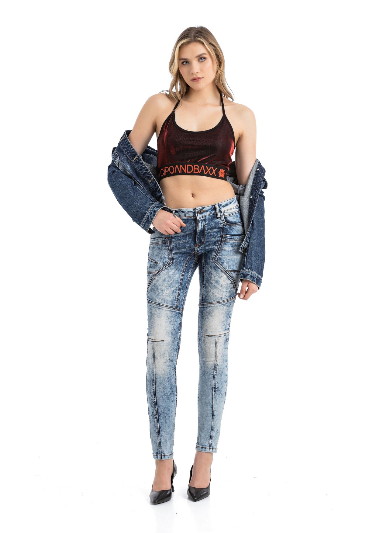 WB103 Women’s Stylish Crop Bustier Top