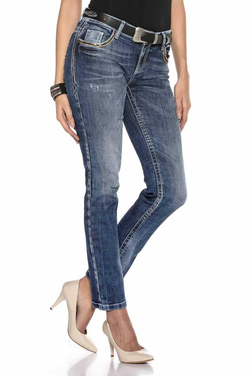 WD402 Kadın Straight Fit Jean
