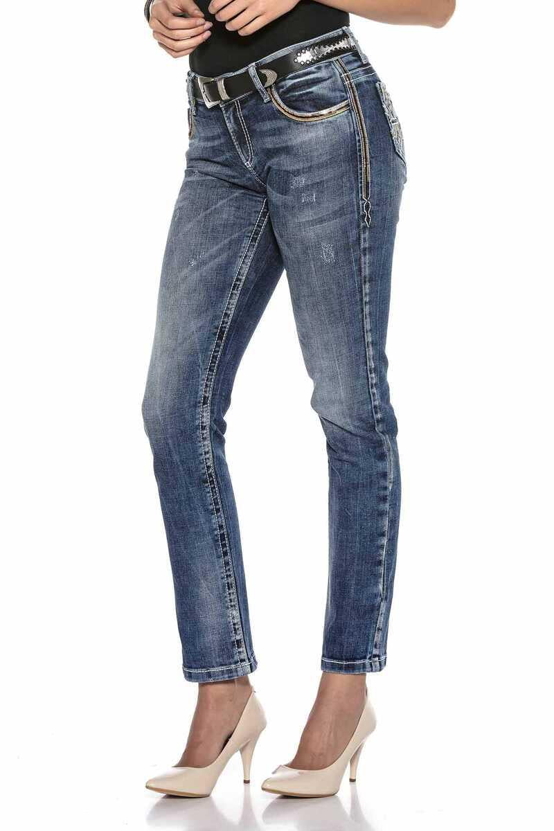 WD402 Kadın Straight Fit Jean