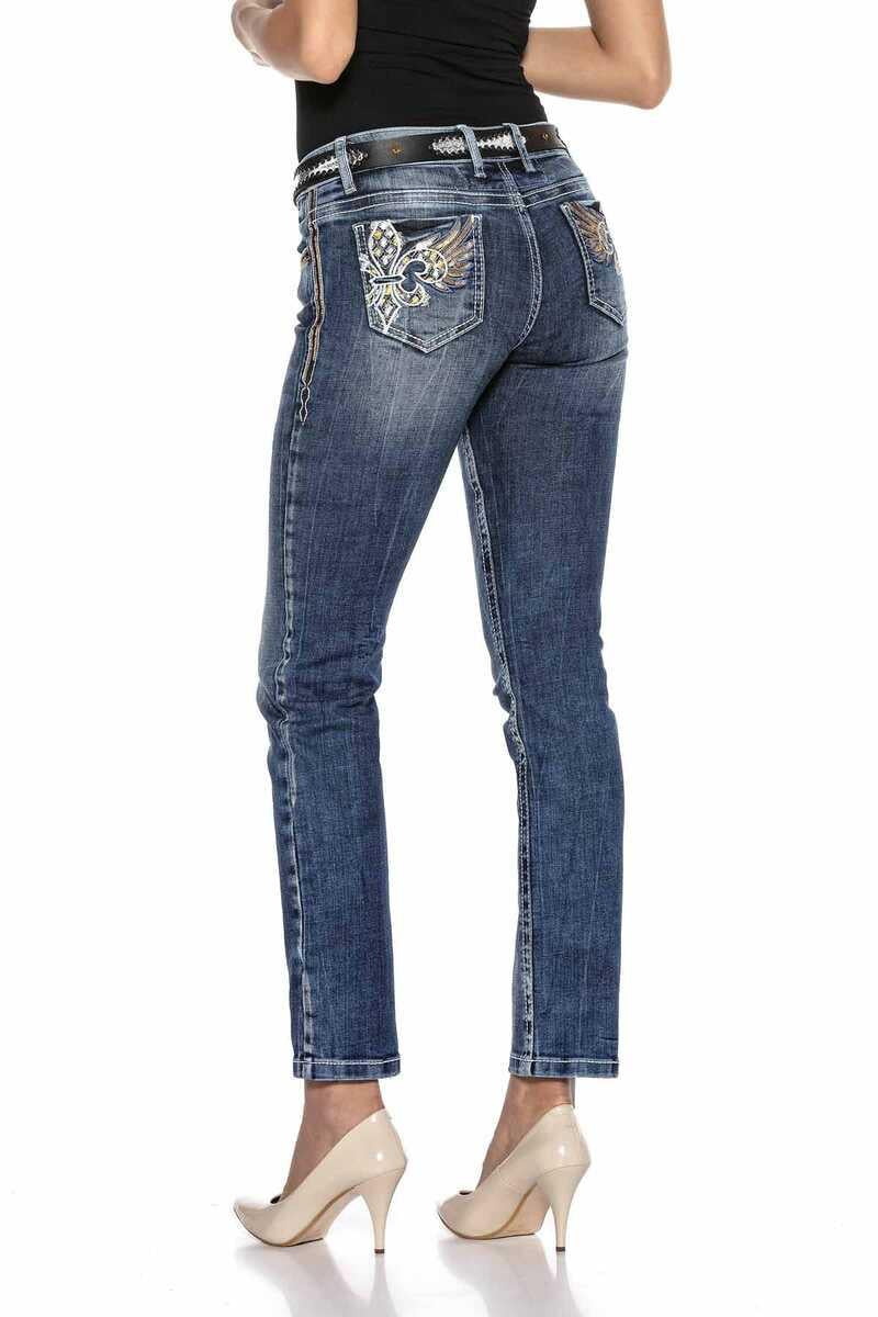 WD402 Kadın Straight Fit Jean