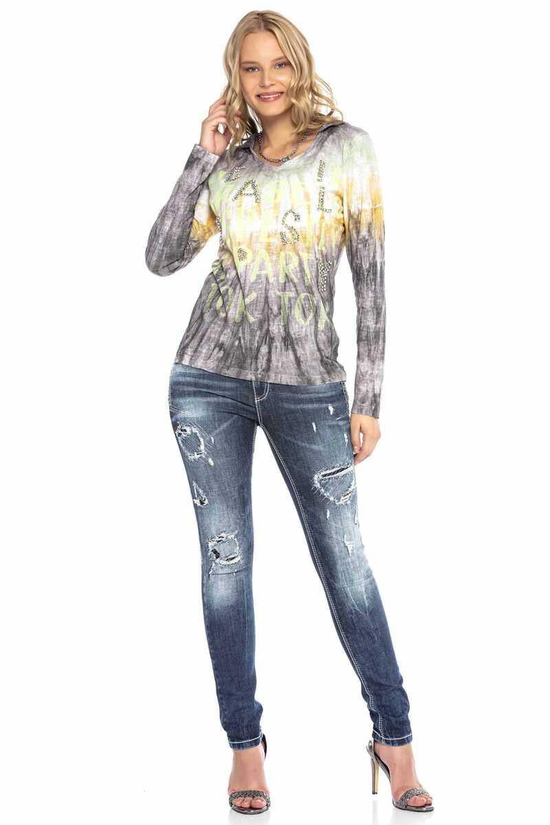 WD423 Vintage Mavi Kadın Jean