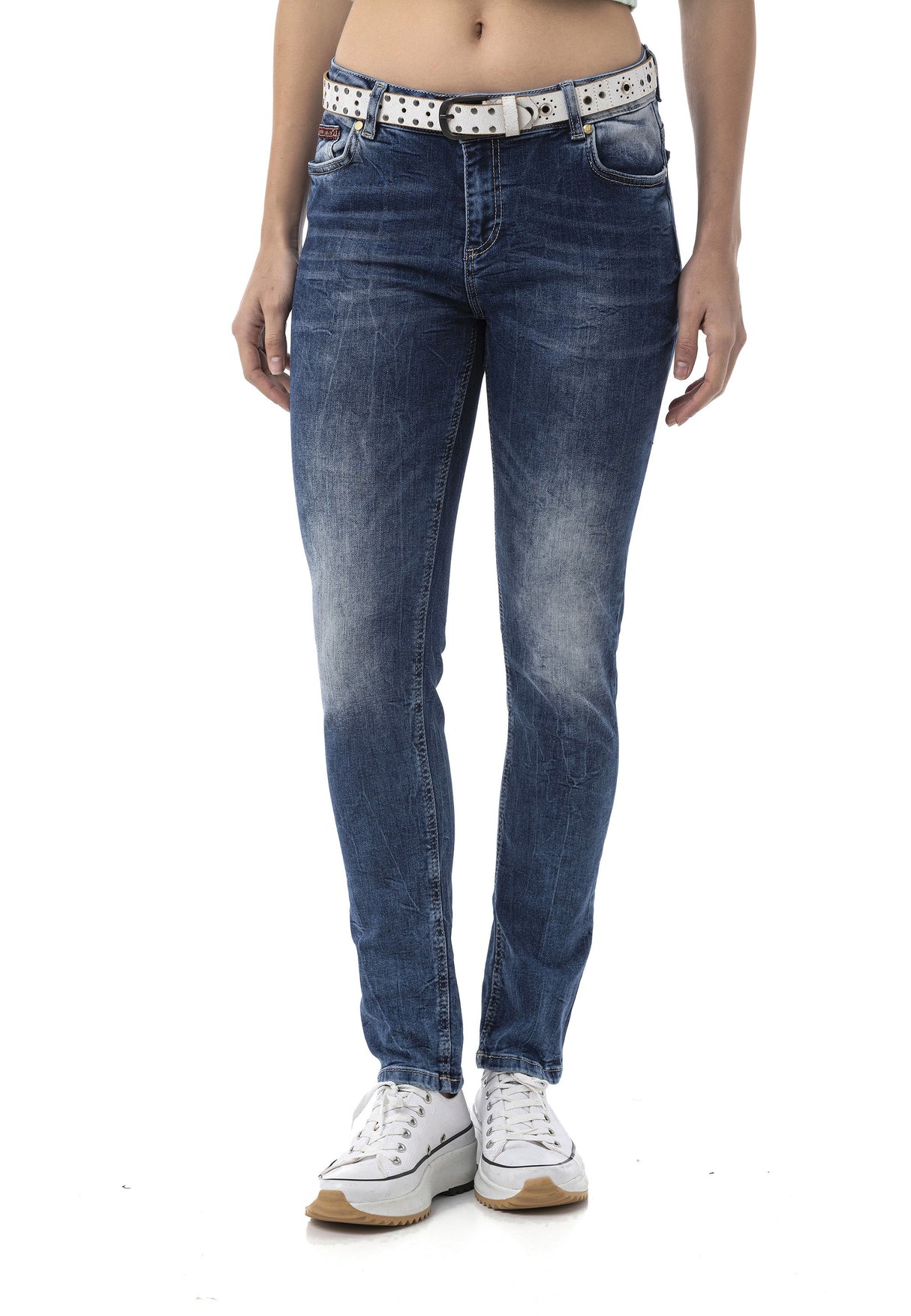 WD461 Mavi Basic Kadın Jean Pantolon