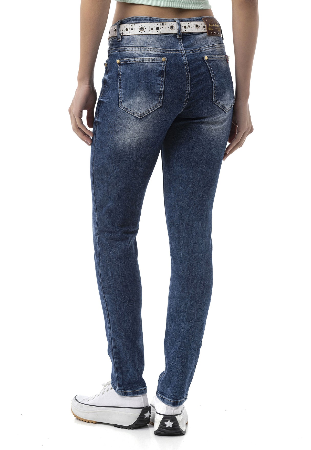 WD461 Mavi Basic Kadın Jean Pantolon