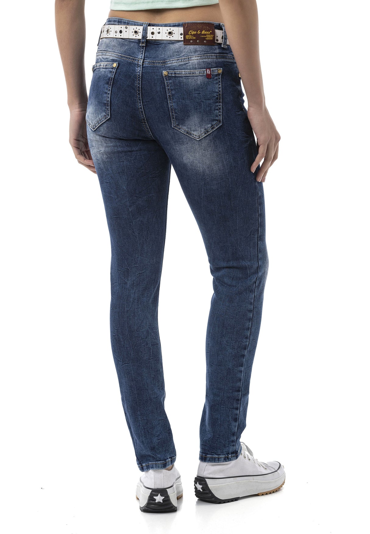 WD461 Mavi Basic Kadın Jean Pantolon