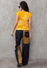 WD527 Kamuflaj Desenli Kadın Pantolon