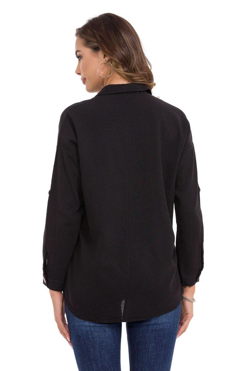 WH132 Basic Yazlık Keten Gömlek