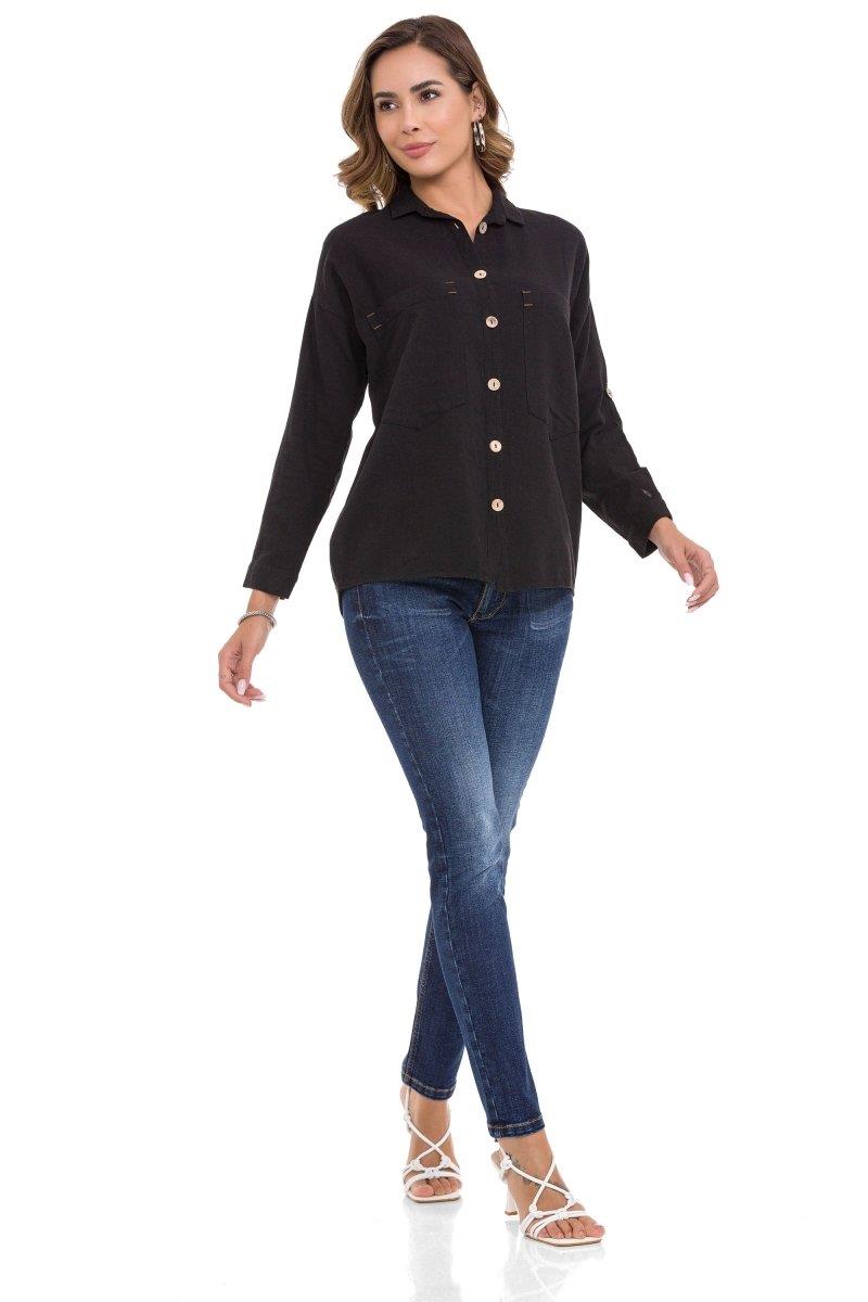 WH132 Basic Yazlık Keten Gömlek