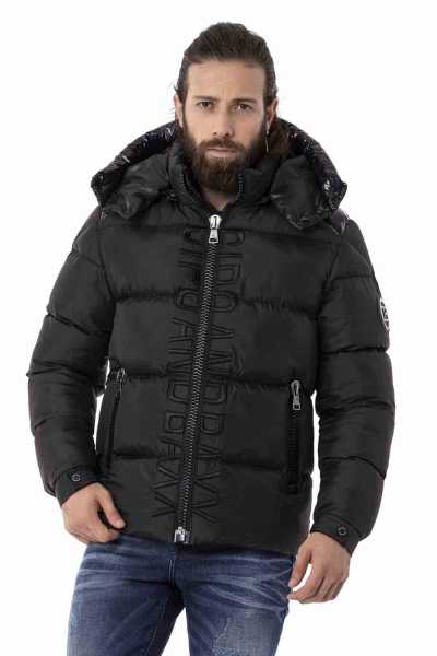 CM201 Embroidered Majesty Puffer Men Coat