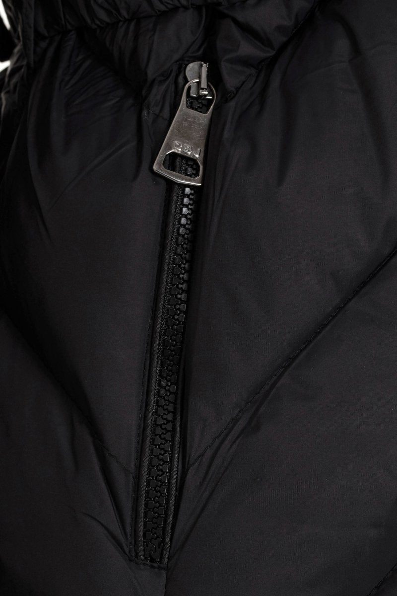 WM133 Yazı Şeritli Kadın Şişme Mont