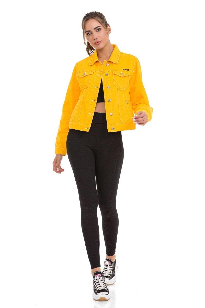 WJ212 Basic Kısa Kadın Jeans Ceket