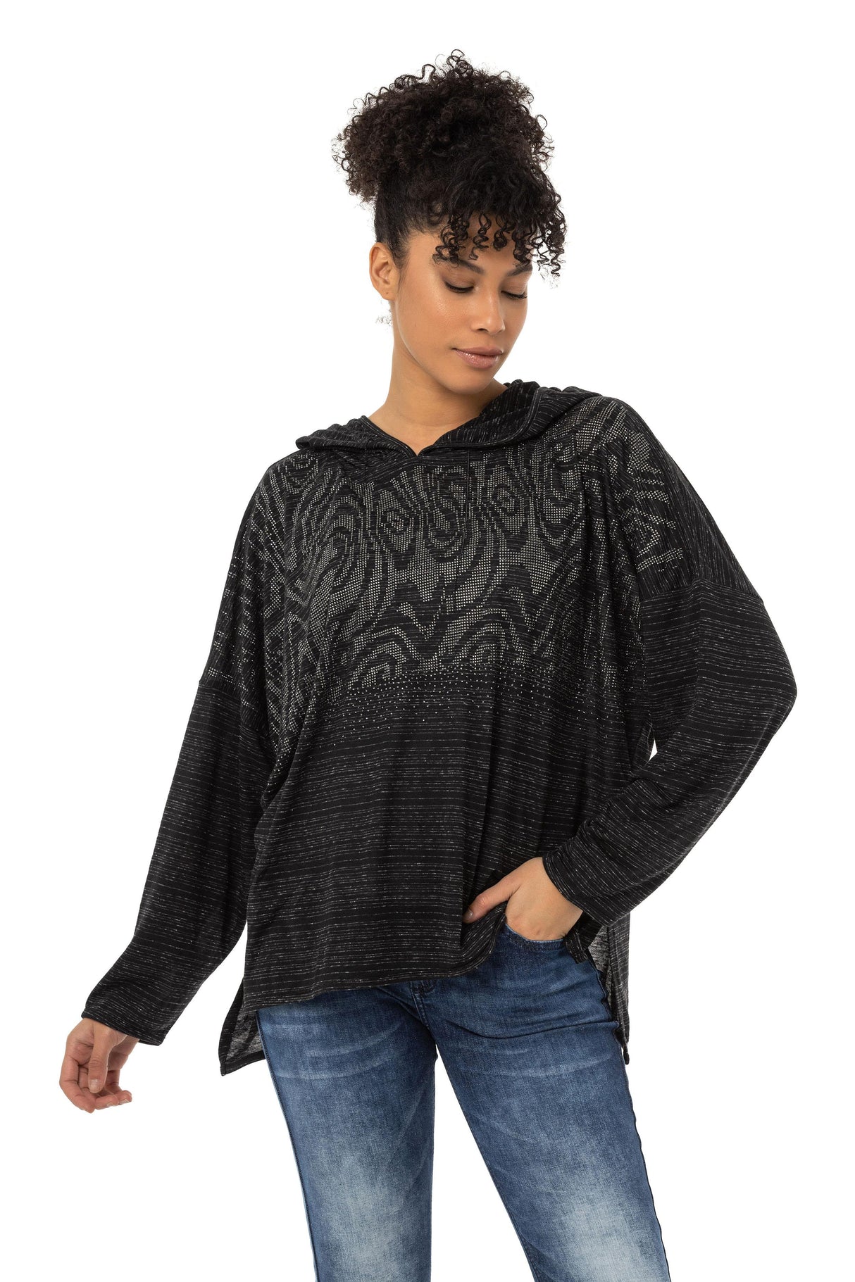 WL356 Kadın Kapşonlu Sweatshirt