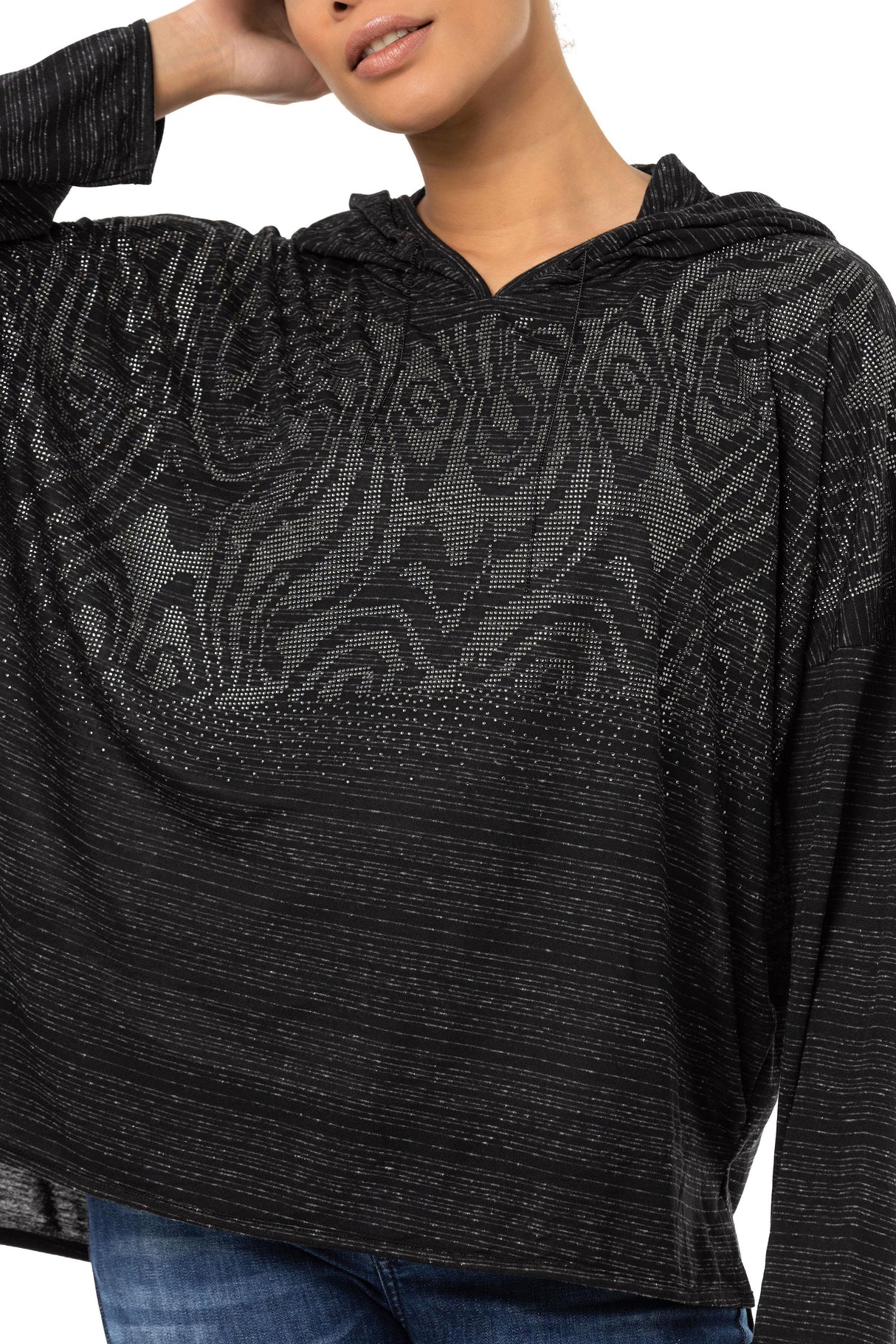 WL356 Kadın Kapşonlu Sweatshirt