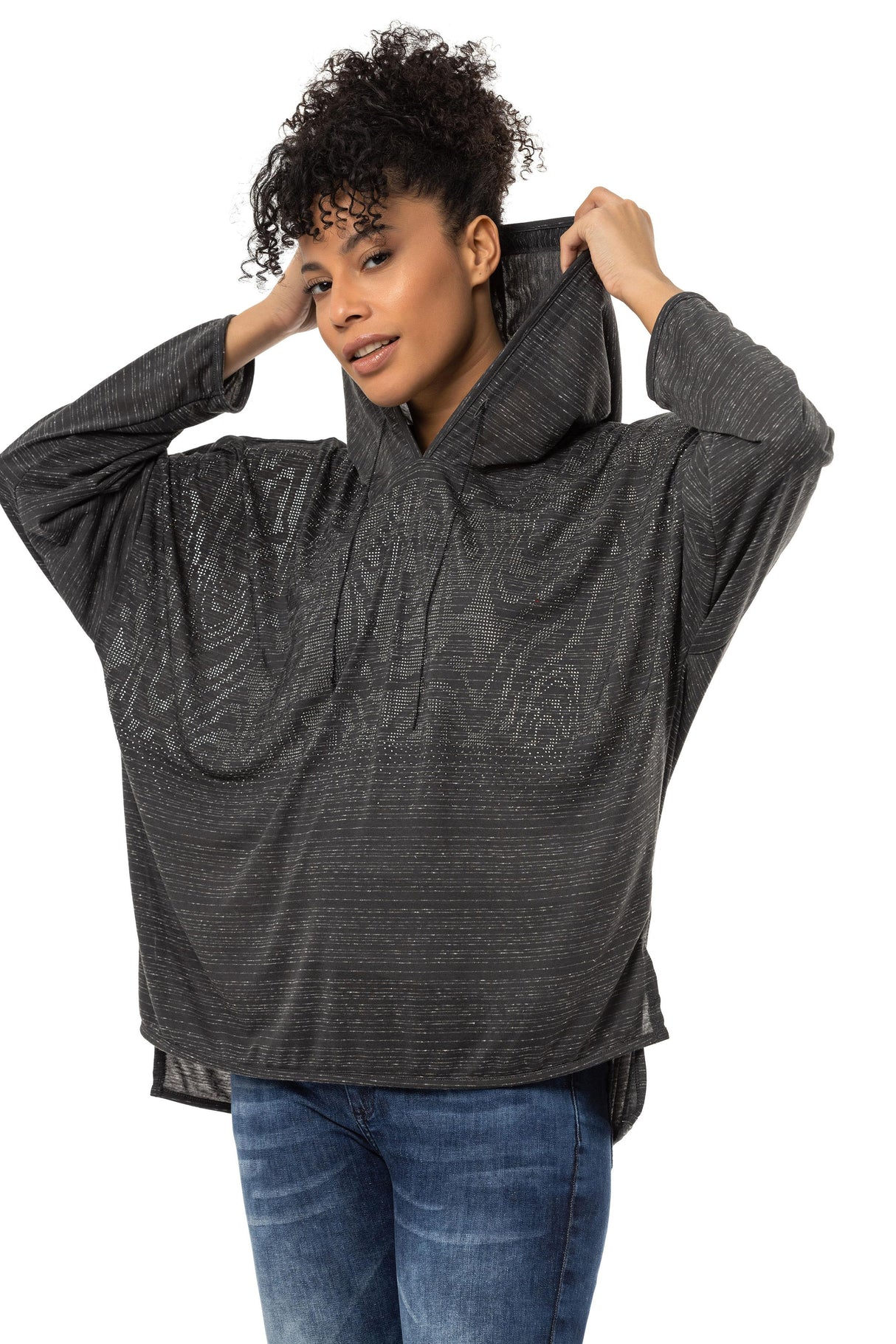 WL356 Kadın Kapşonlu Sweatshirt