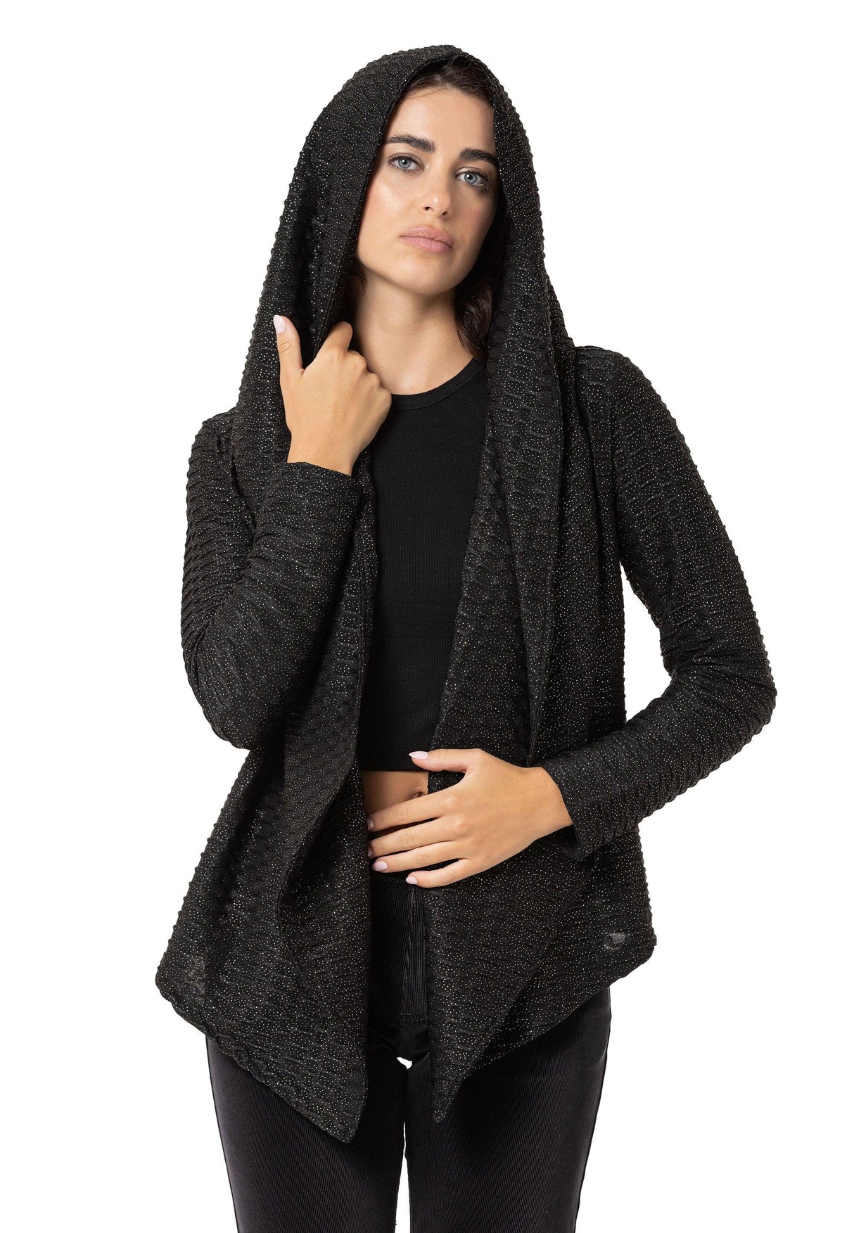 WL360 Kadın Gümüş Detaylı Sweatshirt