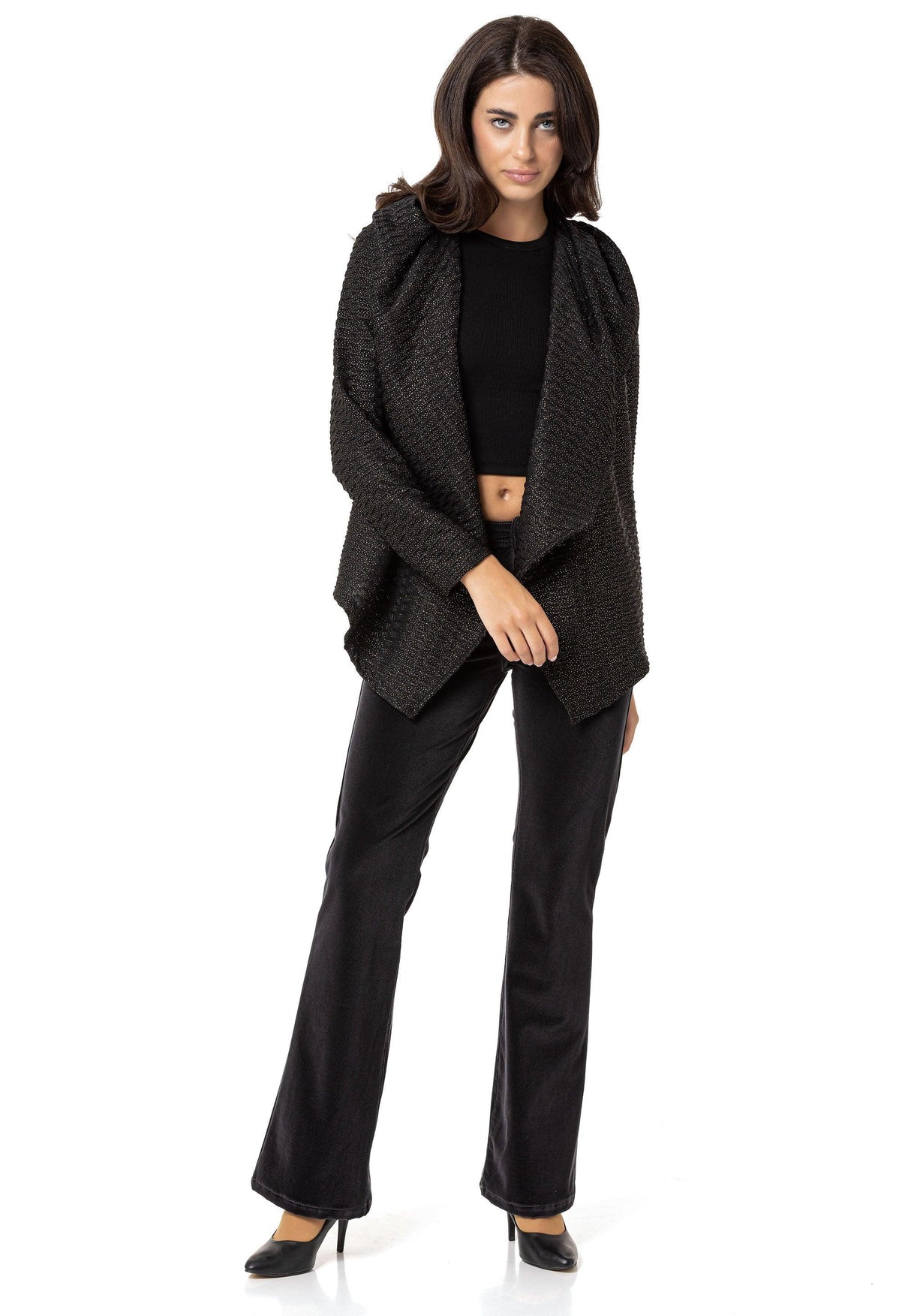 WL360 Kadın Gümüş Detaylı Sweatshirt