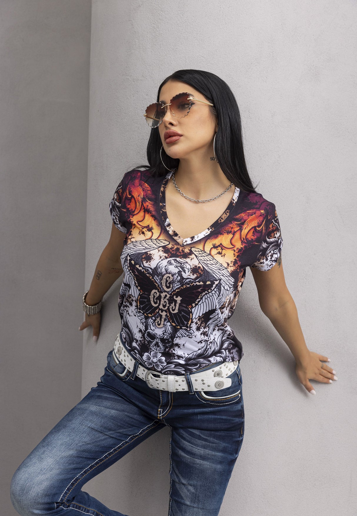 WT383 – Women’s Graphic Attitude Street T-Shirt