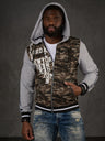 CJ215 Baskılı Kamuflaj Erkek Sweatshirt