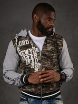 CJ215 Baskılı Kamuflaj Erkek Sweatshirt