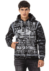 CL544 Erkek Zip Kapşonlu Sweatshirt – Fermuarlı Kapüşonlu Hoodie, Günlük Spor Rahat Kalıp