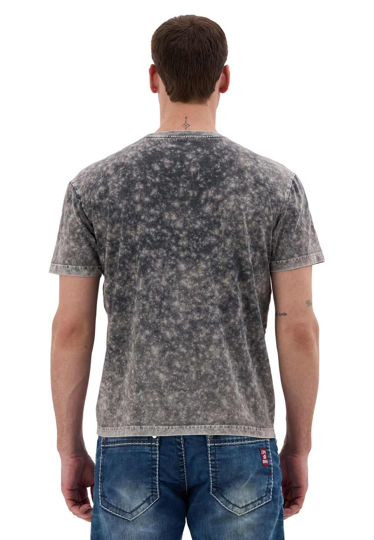 Erkek Yıkamalı Tişört – Casual Tarz - CT853