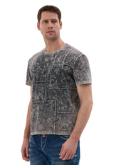 Erkek Yıkamalı Tişört – Casual Tarz - CT853