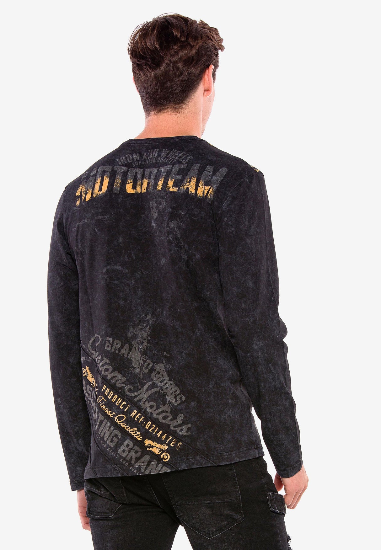 CL348 Erkek Uzun Kollu T-Shirt – Modern Kesim, Yüksek Kalite Pamuklu Basic