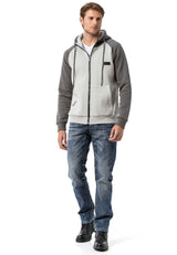 CL579 ERKEK HOODIE SWEATJACKET