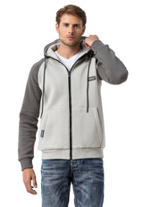CL579 ERKEK HOODIE SWEATJACKET
